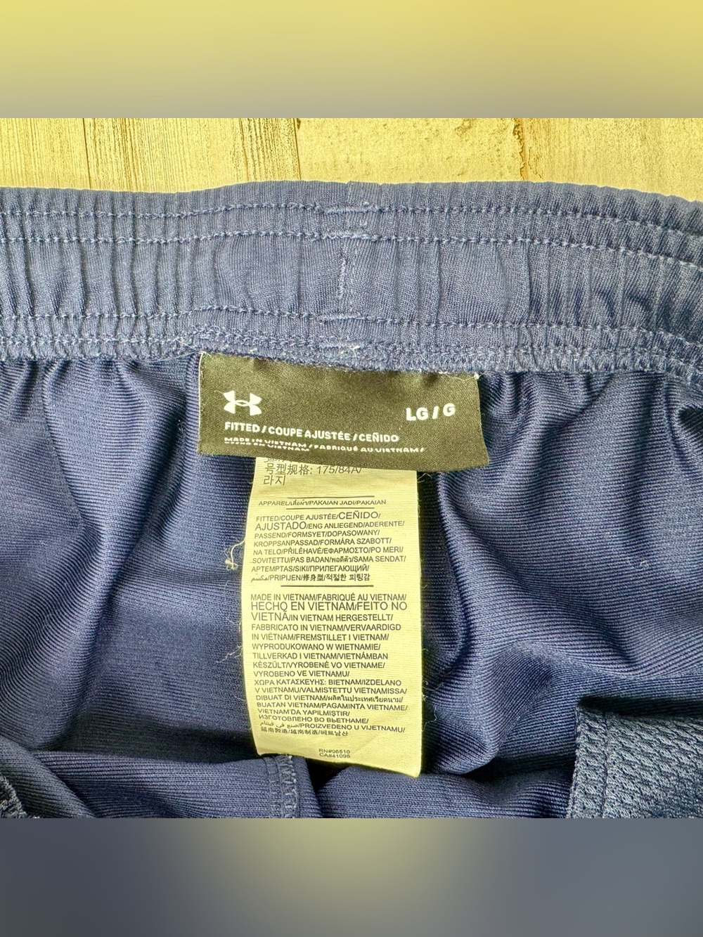 Under Armour Joggers Mens Large Blue Loose Drawstring Fleece Pocket Sweatpants - Picture 4 of 10